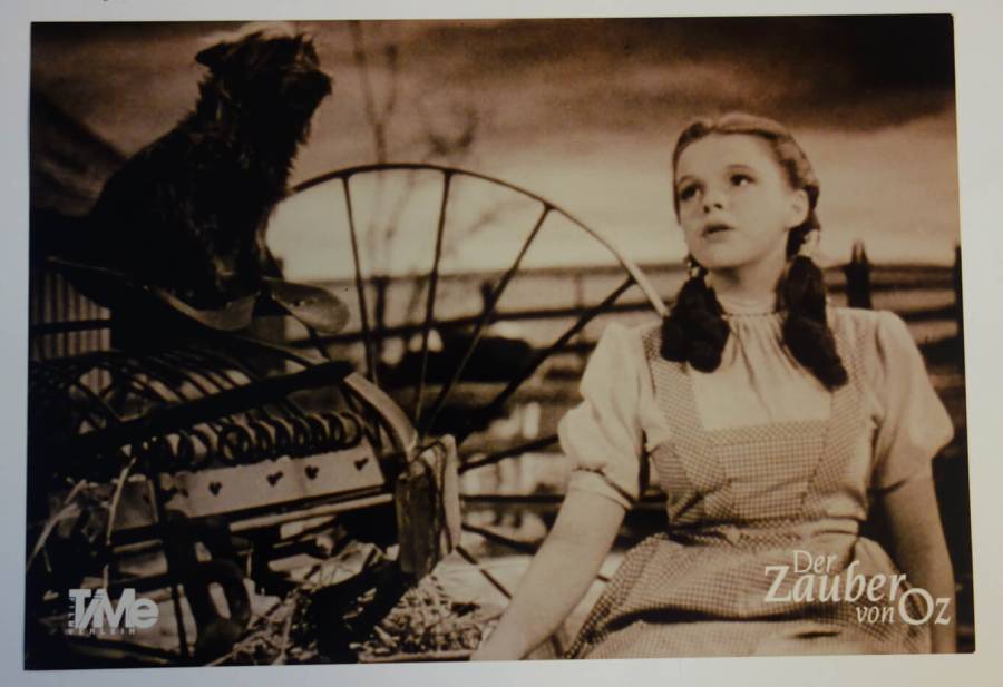 Der Zauberer von Oz originales deutsches Filmplakat (R90s)